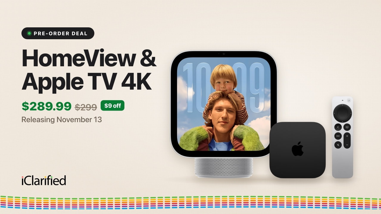 Apple HomeView and New Apple TV 4K Get First Pre-Order Discount on Amazon [Deal]