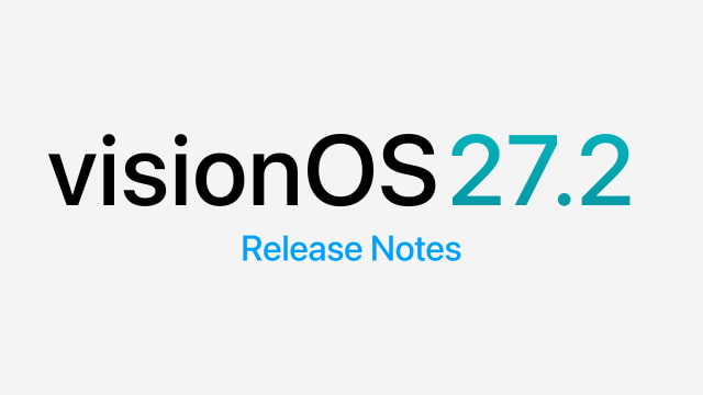 visionOS 27.2 Release Notes title artwork