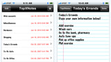 TopXNotes touch for iPhone and iPod touch