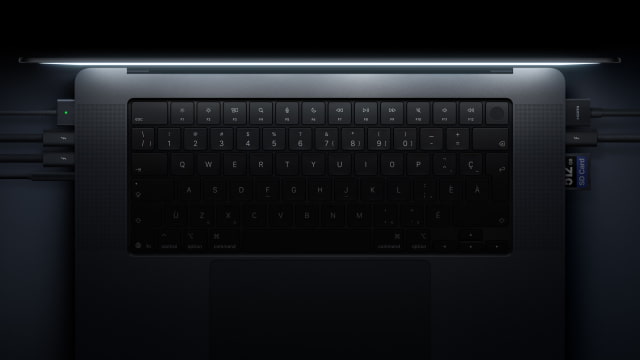 Connections on the new MacBook Pro with PROLED XDR display