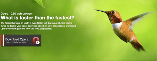 Opera Releases New 10.6 Web Browser