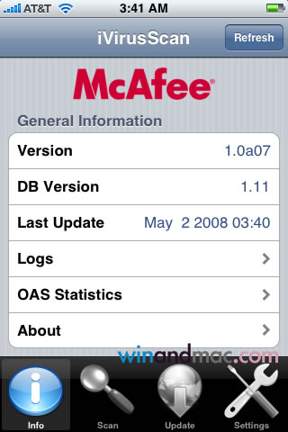 McAfee for iPhone Beta