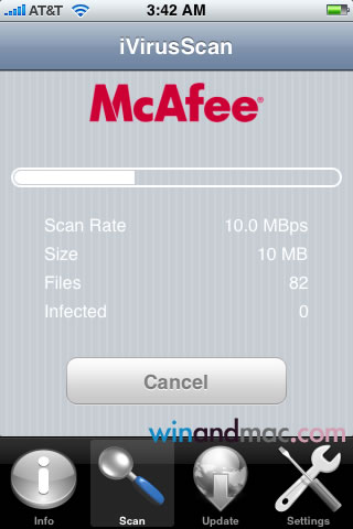 McAfee for iPhone Beta