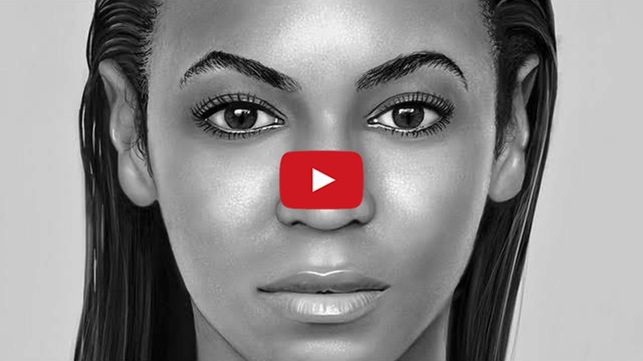 Beyonce Portrait Painted on the iPad [Video] - iClarified