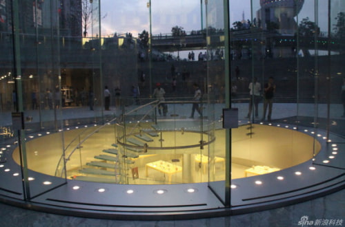 Curtains Drop on the Apple Shanghai Store [Photos]