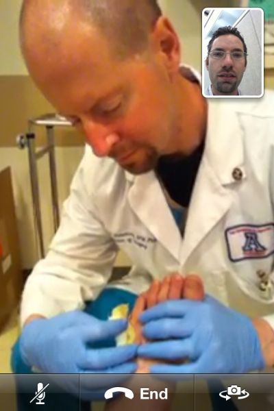 Doctors Use FaceTime Video Calls for Medical Consultations