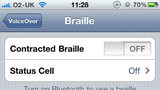 Using iPhone 4 With a Braille Display [Video]