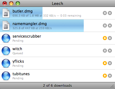 Leech Download Manager Debuts