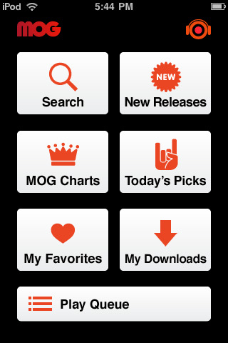 MOG Brings Unlimited Music to Your iPhone