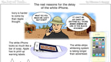 The Real Reasons for the Delay of the White iPhone [Comic]