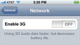 Latest iPhone 2.0 Beta Has Enable 3G Switch