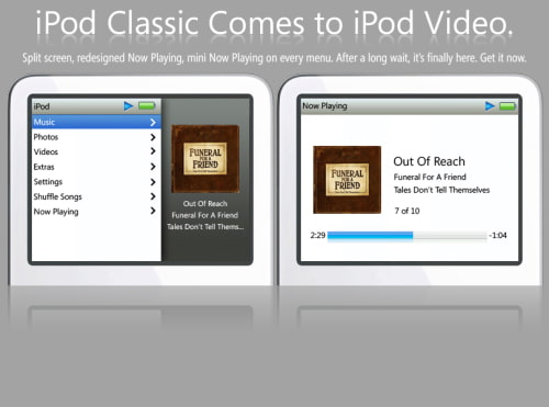 iPod Classic to iPod Video 1.0 is Finished