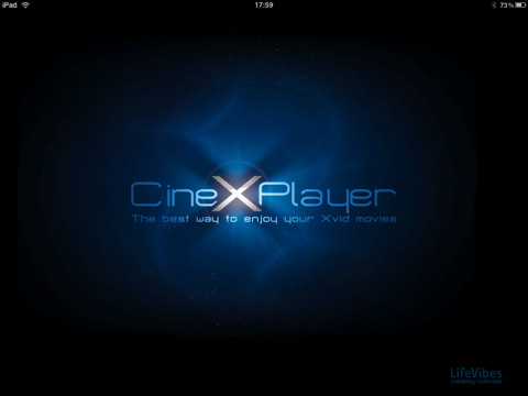 CineXPlayer is a Free Xvid and DivX Video Player for the iPad