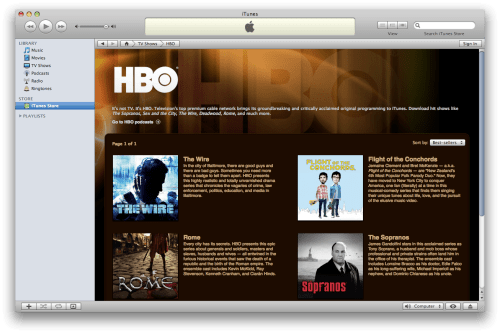 Apple Announces HBO on iTunes