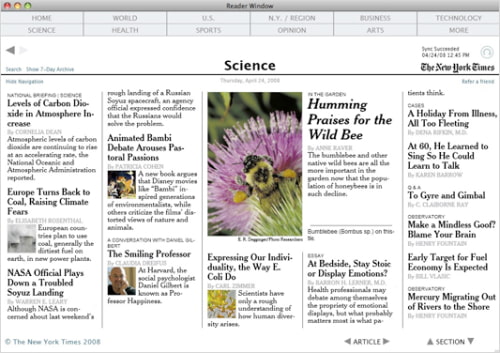 Times Reader Beta for Mac Coming Soon