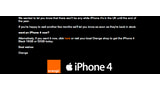 Orange Says No White iPhone Until End of Year