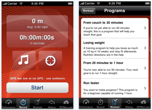 321Run Free 2.5 Now Records Your Heart Rate