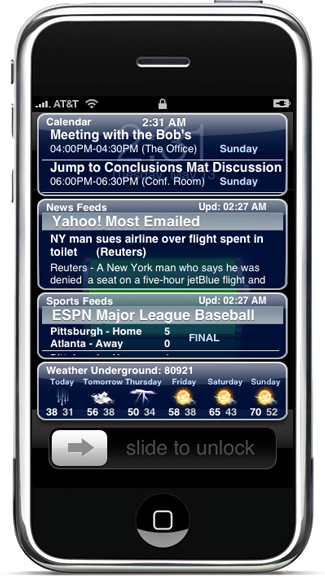 IntelliScreen for the iPhone Released!