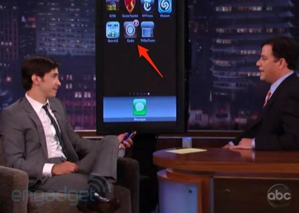 Justin Long Uses a Jailbroken iPhone on Jimmy Kimmel [Video]