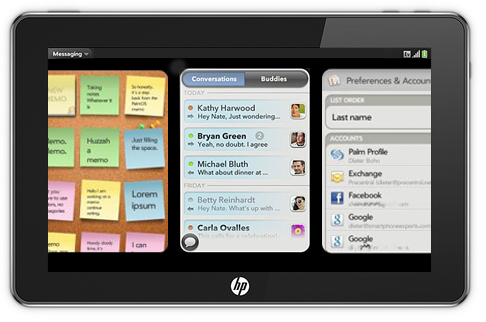 HP Says WebOS Tablet Coming in Early 2011