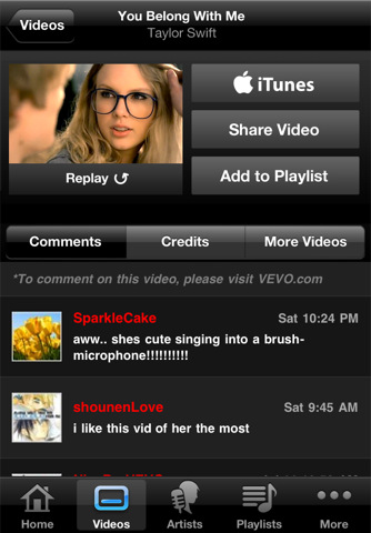 Watch Free Music Videos on Your iPhone With the New VEVO App