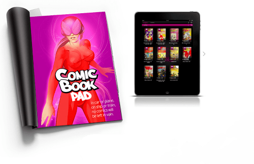 Comic Book Reader with iTunes Playback