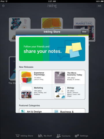 Inkling Offers Interactive Textbooks on the iPad [Video]