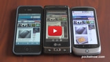 Web Browsing Comparison: Windows Phone 7 vs iPhone 4 