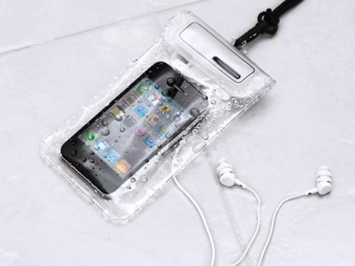 Water Resistant Holder for iPhone 4