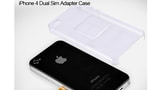 iPhone 4 Dual SIM Card Adapter Case