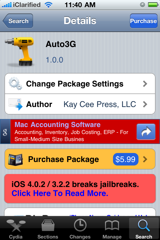 Auto3G Extends Your iPhone Battery Life By Switching 3G Off During Standby