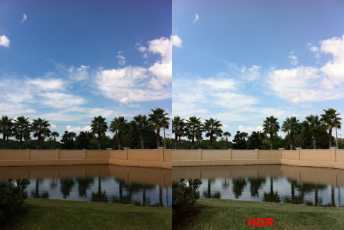 Galleries de photos prise en utilisant la nouvelle fonctionalité HDR de iOS 4.1