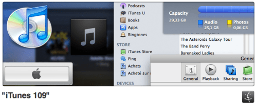 iTunes 109 Bringt die Farbe iTunes 10 Zurück