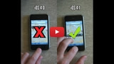 iPhone 3G Speed Test: iOS 4 versus iOS 4.1 [Video]
