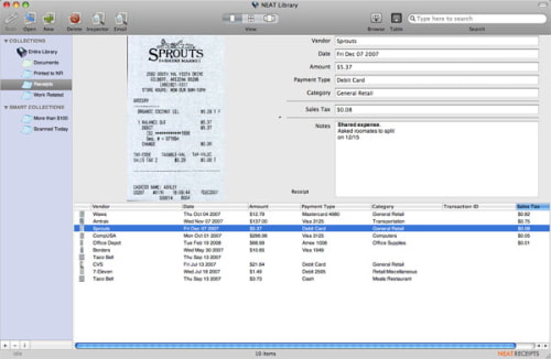 Announcing NEAT Receipts for Mac