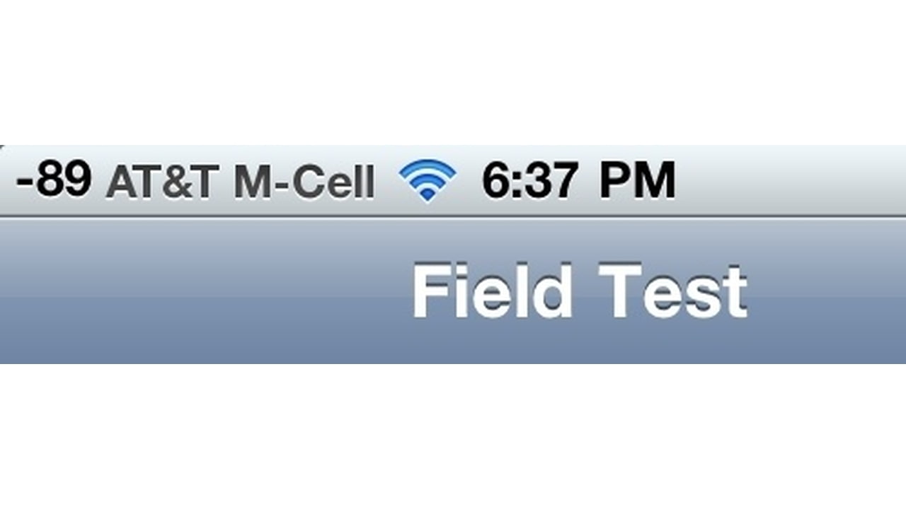iOS 4.1 Brings Field Test Mode Back to the iPhone - iClarified