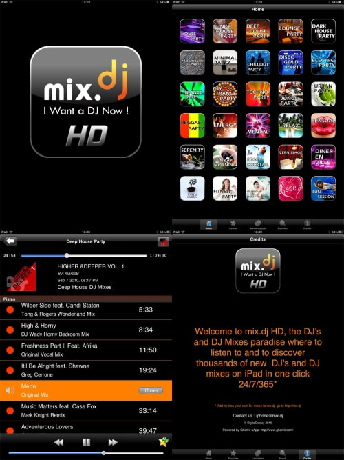 mix.dj HD Now Avaliable for iPad