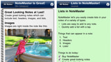NoteMaster 3.5 for iPhone Now Supports Lists