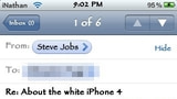 Steve Jobs Confirms White iPhone 4 By Christmas?