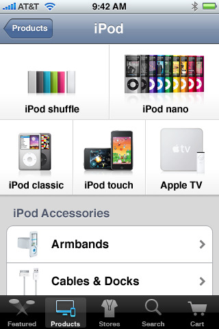 Apple Store App Updated With iOS 4, Retina Display Support