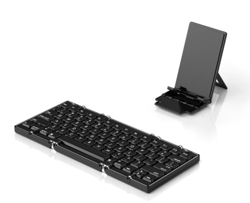 Collapsible Keyboard for the iPad, iPhone Fits in Your Pocket