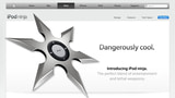 Apple Introduces the iPod Ninja [Humor]