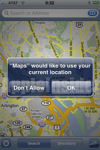 New iPhone 2.0 Beta Adds Photo Geo-tagging