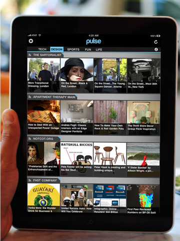 Pulse 2.0 News Reader Now Available for iPad