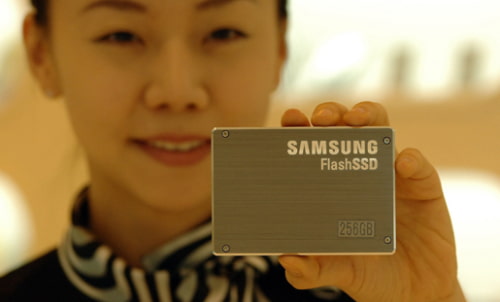 Samsung Develops Fast 256GB SSD Drive