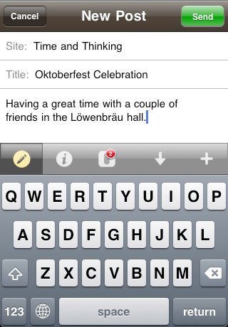 Posterous Releases an App for the iPhone