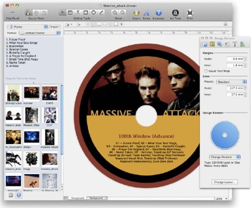 Disc Cover 2.1.1 Adds HP Tattoo Labels Support