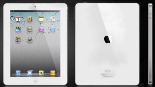The iPad 2 in White With an iPhone 4 Design [Video]