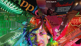 Psychedelic Portrait of Steve Jobs Made From Old Apple Ads