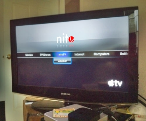 NitoTV is the First App Running on the New Apple TV